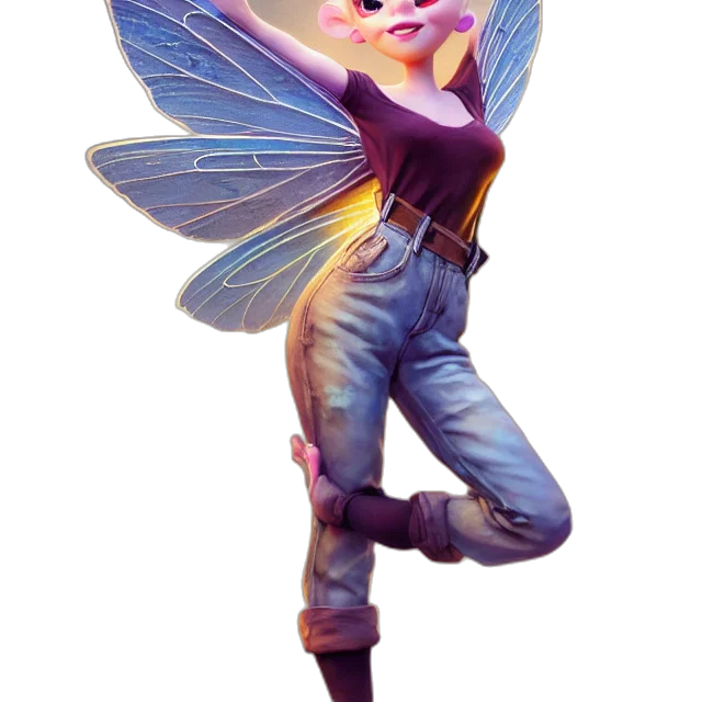 staff, concept art, fantasy art, 3d render, pixel art, pastel, full, body transparent PNG cut-out