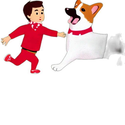 animal, staff, cartoon, concept art, pixel art, photorealistic, red, illustration transparent PNG cut-out