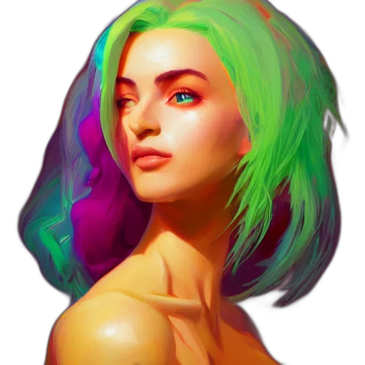 face, hair, crown, dress transparent PNG cut-out