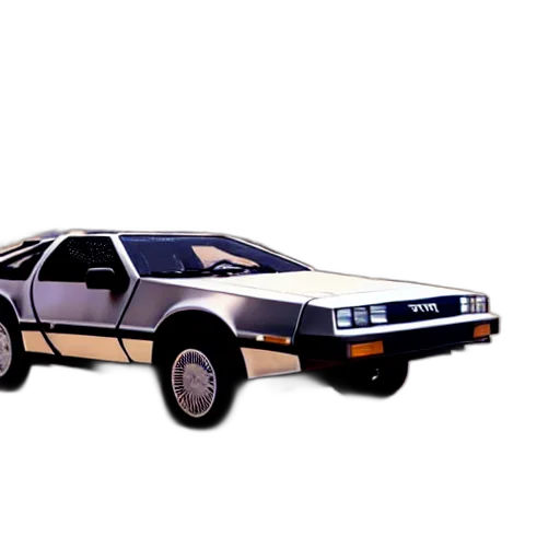 car, concept art, photorealistic, vaporwave transparent PNG cut-out