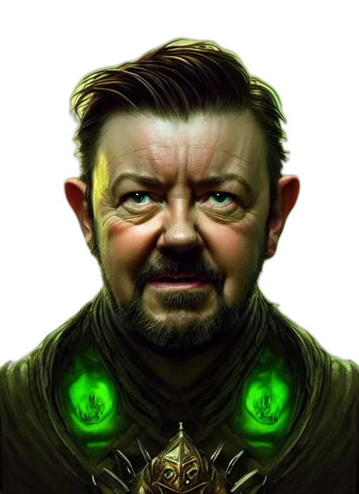 face, comic book art, photorealistic, concept art transparent PNG cut-out