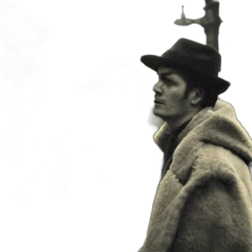 hat, staff, jacket, umbrella transparent PNG cut-out