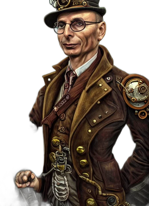jacket, staff, comic book art, concept art transparent PNG cut-out