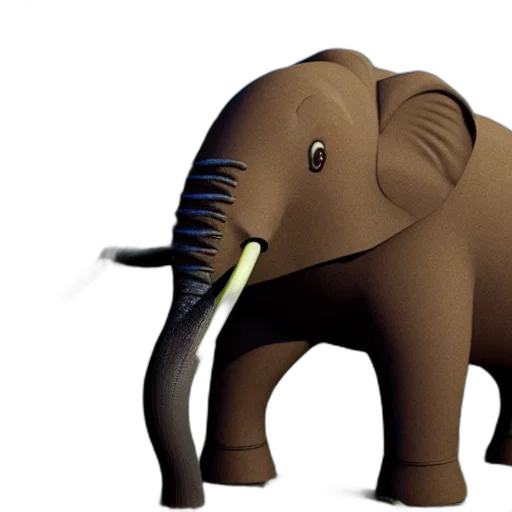 animal, creature, 3d render, concept art, photorealistic, kardashian, eating, dead transparent PNG cut-out