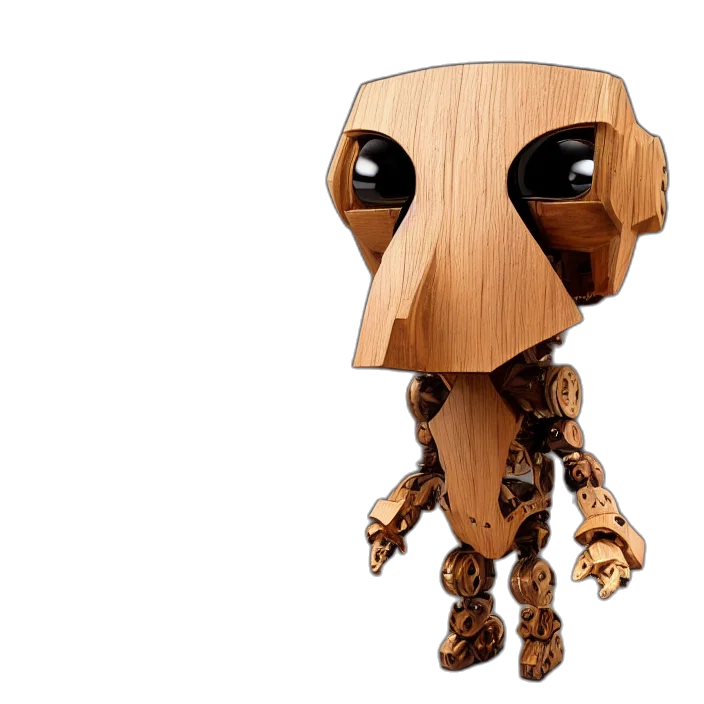 robot, creature, 3d render, concept art, highly, detailed, symetrical, geometrical transparent PNG cut-out