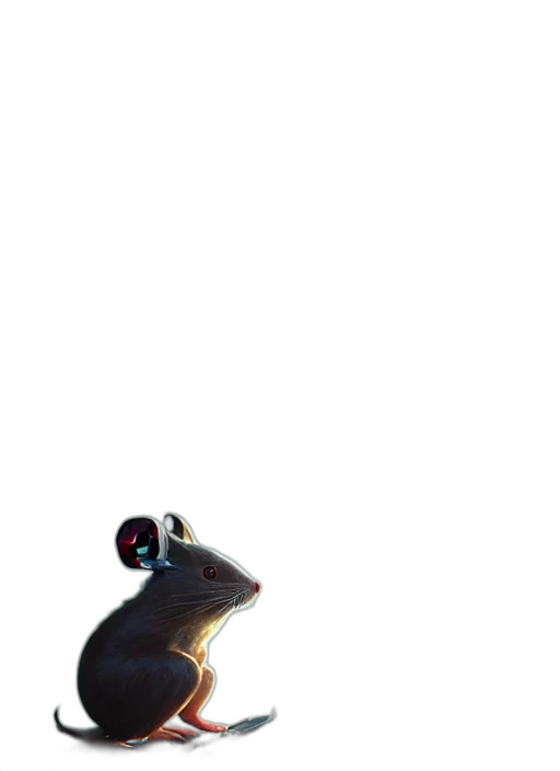 animal, hat, creature, crown, concept art, 3d render, photorealistic, watercolor transparent PNG cut-out