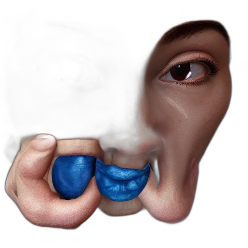 mask, face, jewelry, photorealistic transparent PNG cut-out