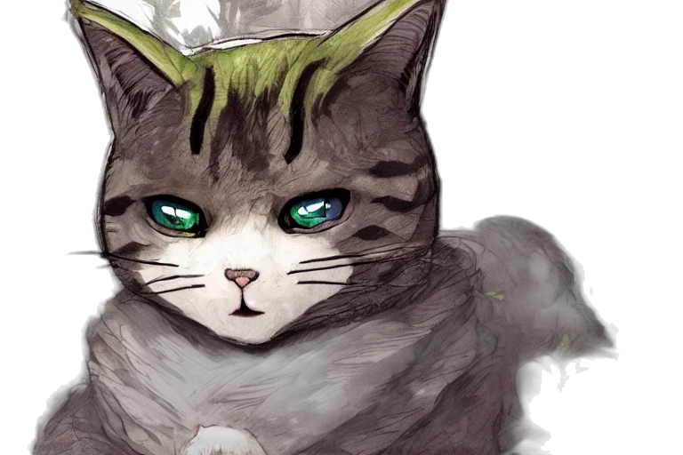 fantasy art, watercolor, concept art, anime transparent PNG cut-out