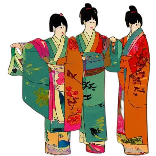 dress, concept art, anime, photorealistic, cartoon, red, colorful, green transparent PNG cut-out