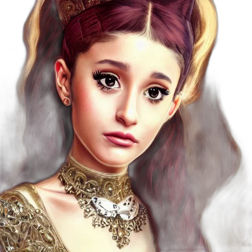 crown, face, photorealistic, fantasy art transparent PNG cut-out