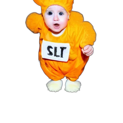 creature, animal, jacket, staff transparent PNG cut-out