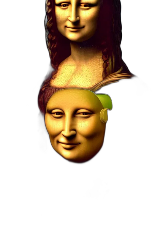 face, mask, crown, hat transparent PNG cut-out