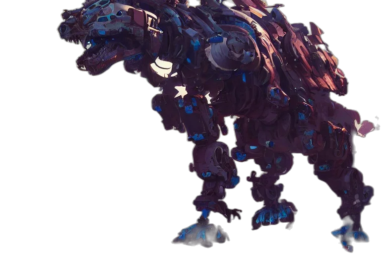 dragon, creature, robot, animal transparent PNG cut-out