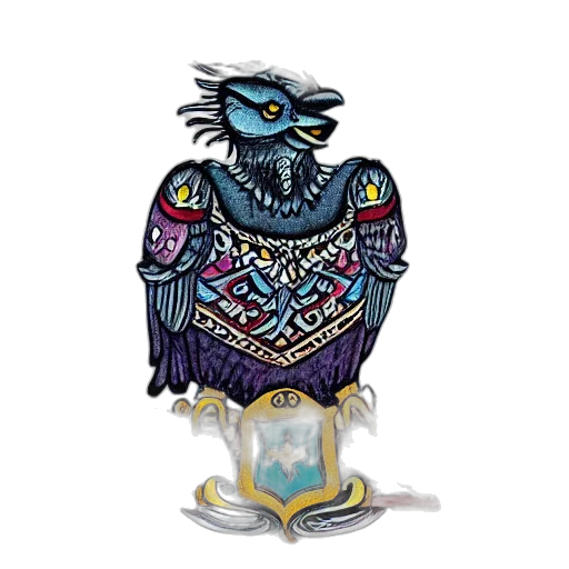 jewelry, crown, jacket, staff transparent PNG cut-out