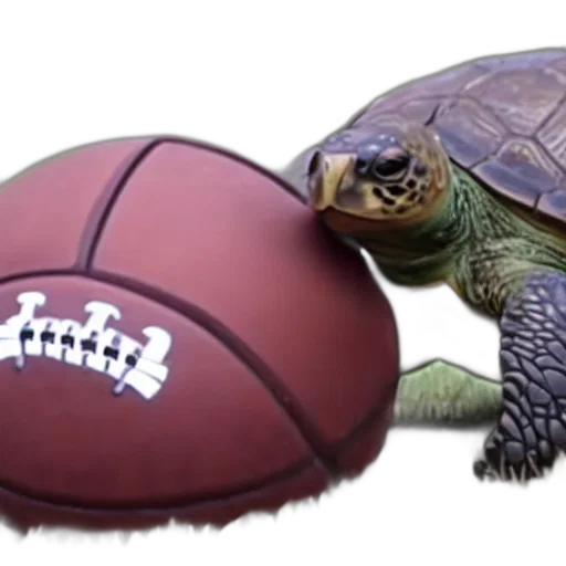 3d render, photorealistic, turtle, sitting transparent PNG cut-out