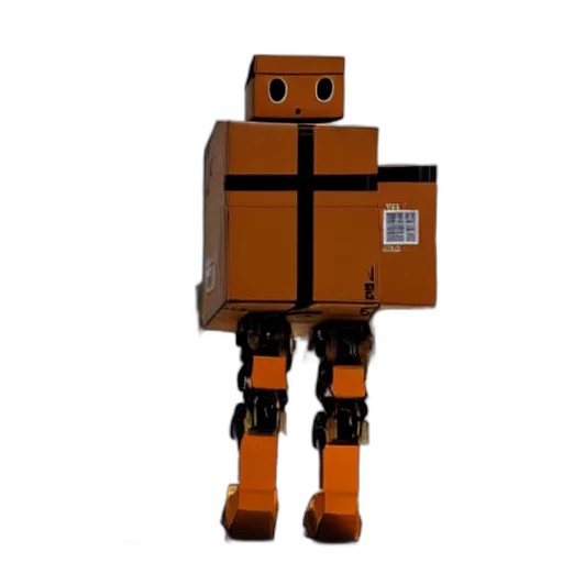 robot, animal, creature, jacket, 3d render, pixel art, concept art, cyberpunk transparent PNG cut-out