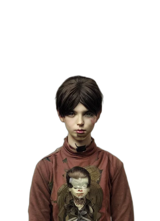 face, mask, animal, creature transparent PNG cut-out