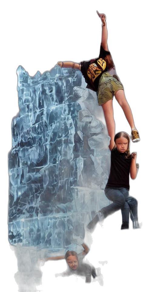 concept art, snow, underwater, fire transparent PNG cut-out