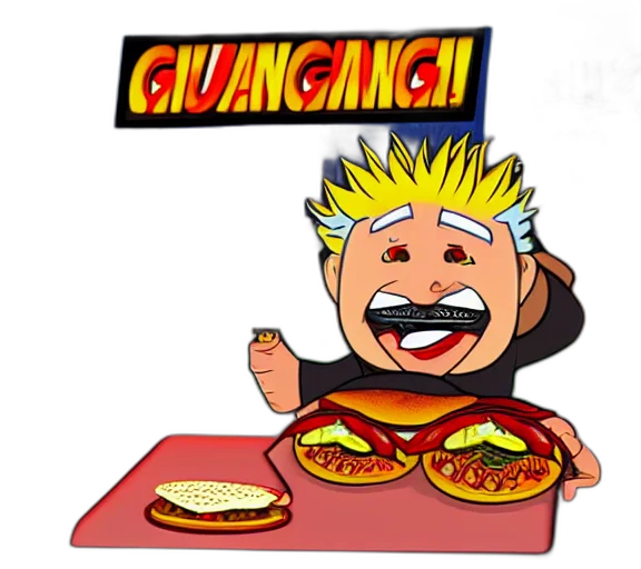 food, cartoon, comic book art, concept art transparent PNG cut-out