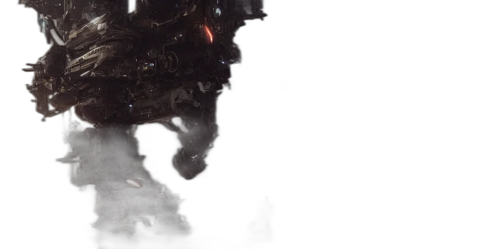 dragon, robot, creature, weapon transparent PNG cut-out