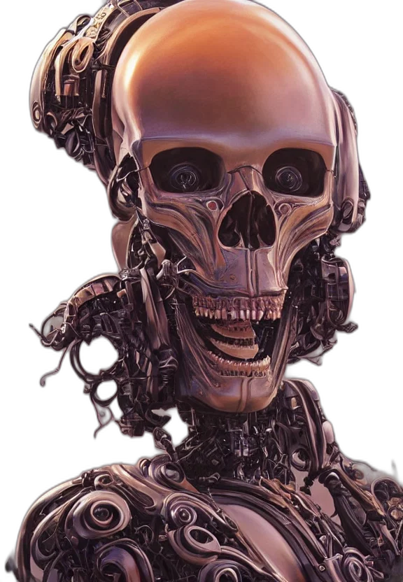 robot, face, mask, creature transparent PNG cut-out