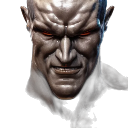 face, mask, staff, creature, concept art, photorealistic, fantasy art, 3d render transparent PNG cut-out