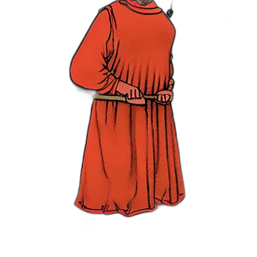 dress, staff, jacket, mask transparent PNG cut-out