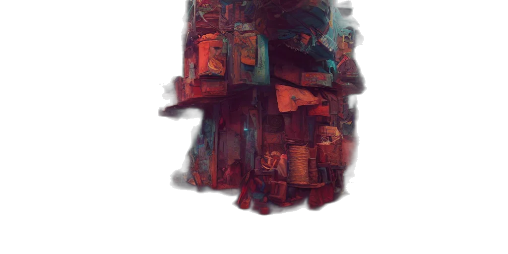 robot, face, jacket, hat transparent PNG cut-out