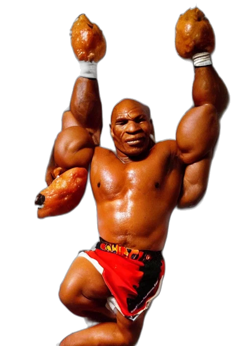animal, weapon, creature, photorealistic, concept art, 3d render, mike, tyson transparent PNG cut-out