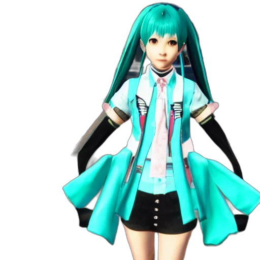 jacket, staff, dress, 3d render transparent PNG cut-out