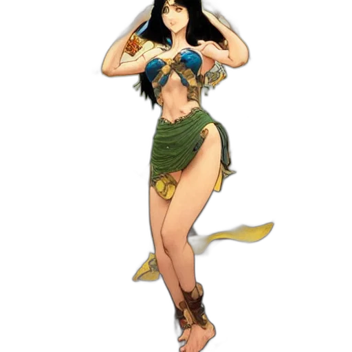 concept art, fantasy art, pixel art, comic book art transparent PNG cut-out