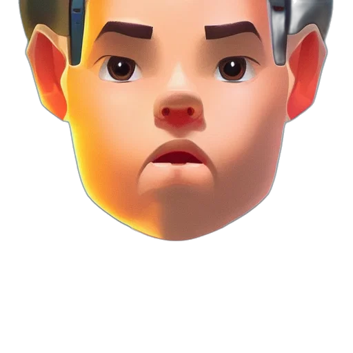face, mask, creature, robot transparent PNG cut-out