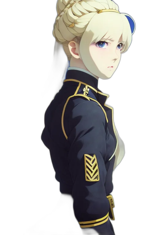 staff, crown, jacket, face transparent PNG cut-out