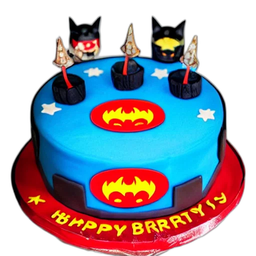 chinese, bat, superhero, birthday, cake, kodak, film transparent PNG cut-out