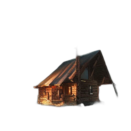 building, furniture, animal, 3d render transparent PNG cut-out