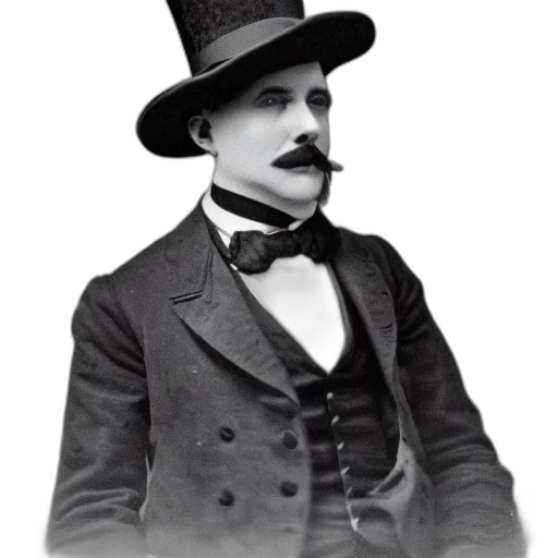 hat, staff, face, mask, photorealistic, concept art, old, timey transparent PNG cut-out