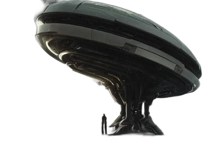 shoes, hat, robot, crown, concept art, 3d render, outer space, cult transparent PNG cut-out