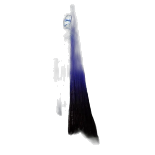 dress, sword, hair, staff transparent PNG cut-out