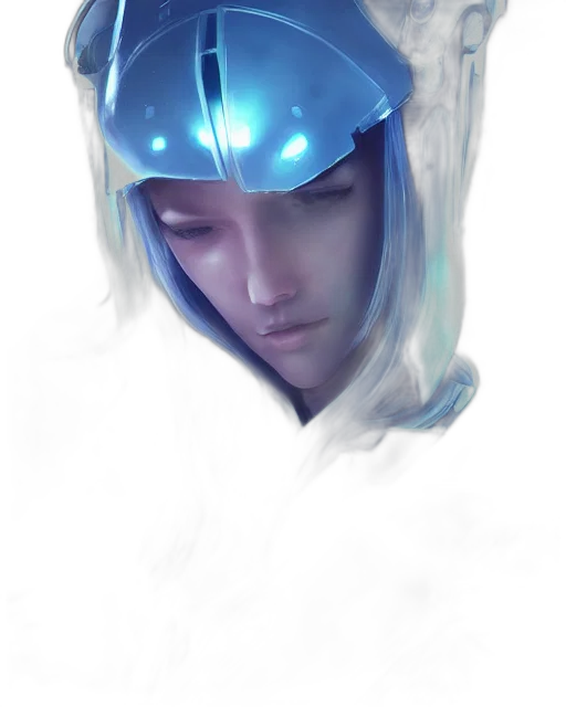 face, mask, crown, robot transparent PNG cut-out