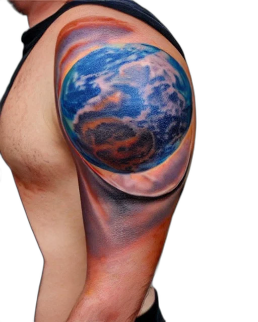 photorealistic, watercolor, concept art, outer space transparent PNG cut-out