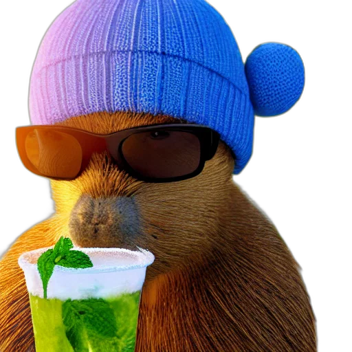 hat, animal, food, creature transparent PNG cut-out