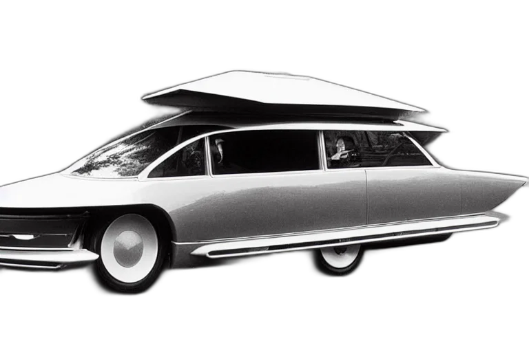 car, umbrella, concept art, photorealistic transparent PNG cut-out