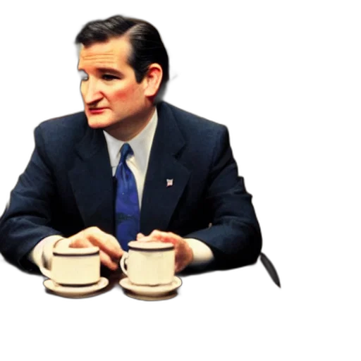 ted, cruz, twin, peaks transparent PNG cut-out