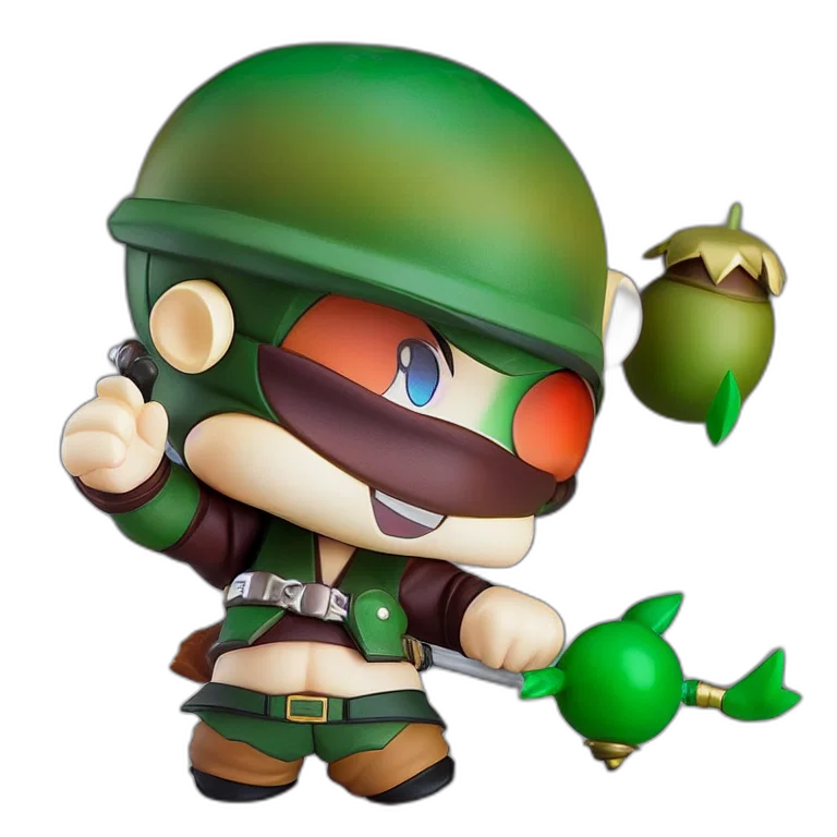 weapon, concept art, 3d render, pixel art transparent PNG cut-out