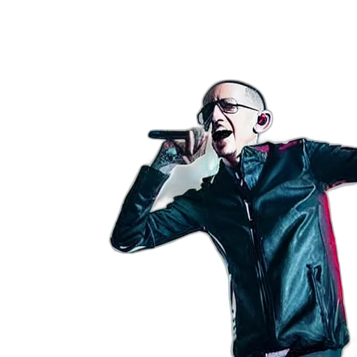 jacket, photograph, chester, bennington transparent PNG cut-out