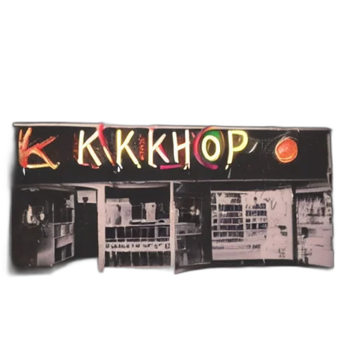 old, polaroids, kukashop, northern, namibia, neon, signage transparent PNG cut-out