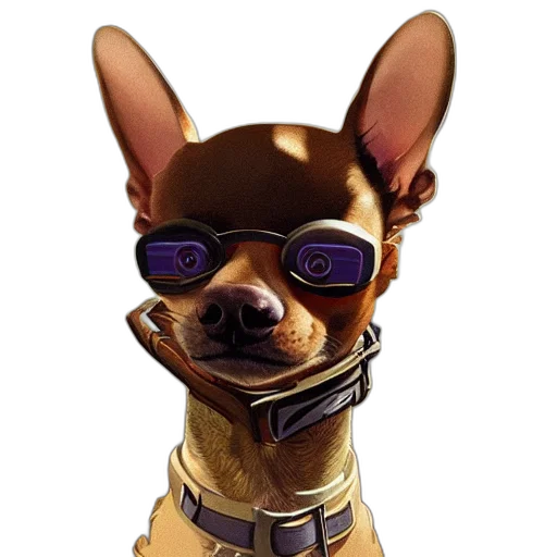 staff, animal, robot, face transparent PNG cut-out
