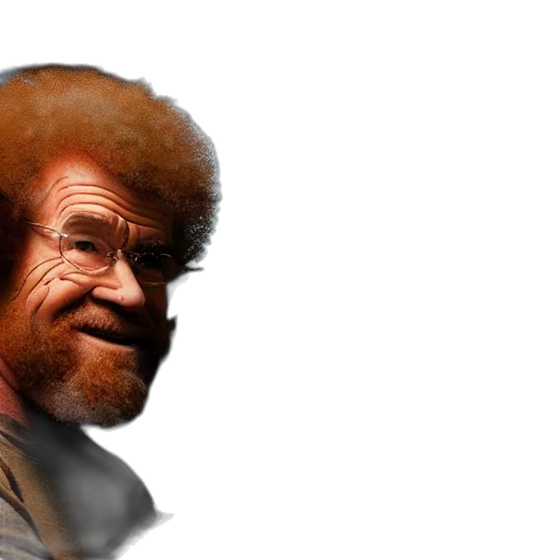 hair, face, staff, creature transparent PNG cut-out