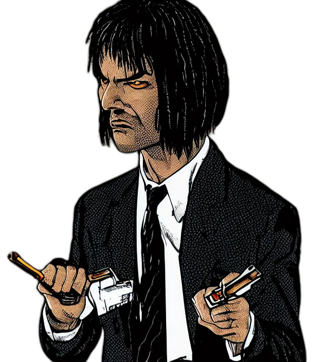 staff, jacket, comic book art, cartoon transparent PNG cut-out