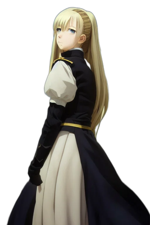 dress, staff, jacket, crown transparent PNG cut-out